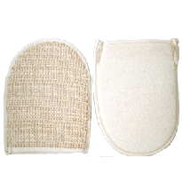 Sisal Scrubbing Mitt