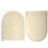 Loofah Ramie Polishing Mitt