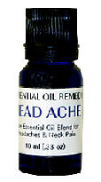 Essential Oil Remedy, Head Ache Blend